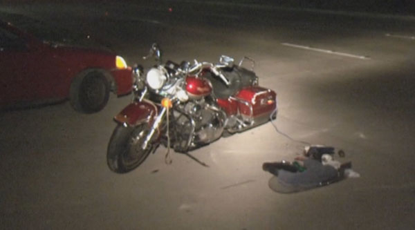 Man, dog hit by car while walking across street | khou.com