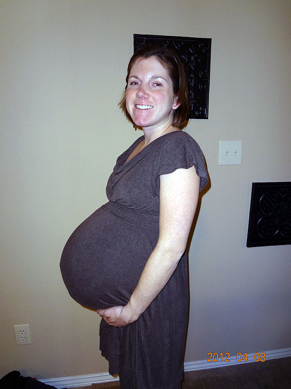 40 weeks pregnant with sextuplets