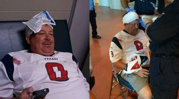 Texans Fan Retains Lawyer After Head Injury From Falling Debris During ...