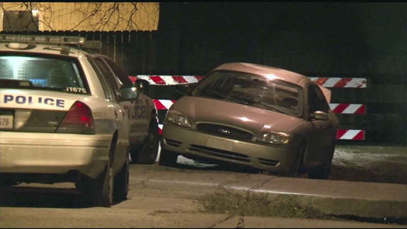 Raw Dead end stops police chase khou