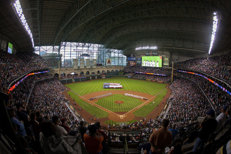 Minute Maid Park Houston Astros Baseball Ballpark Stadium Greeting
