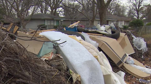Residents in NW Houston neighborhood say illegal dumping a big problem ...