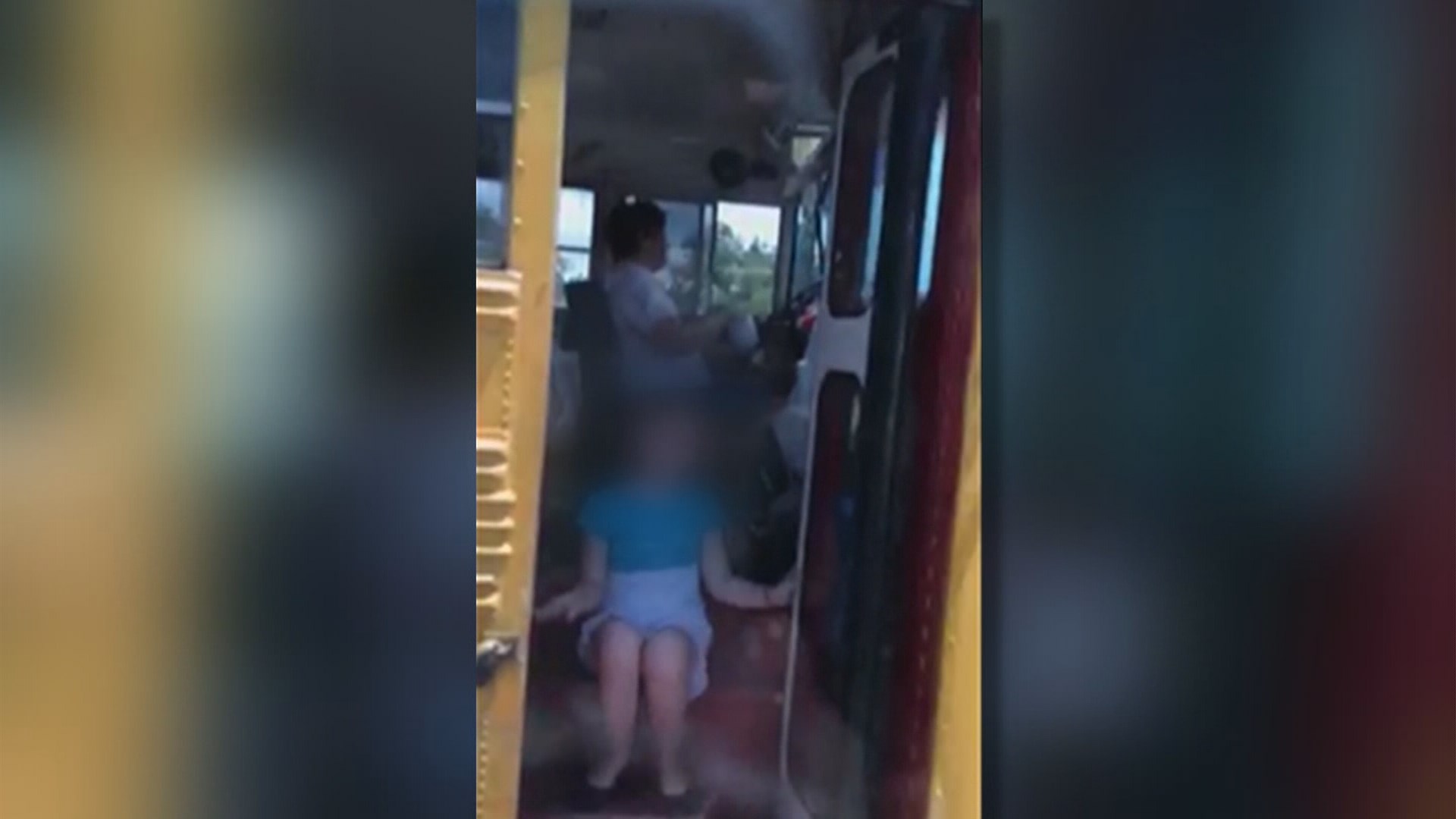 Viral video shows girl sitting in doorway of moving converted bus | khou.com