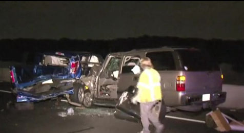 5 hospitalized after 3-vehicle accident on Highway 6 in west Houston ...