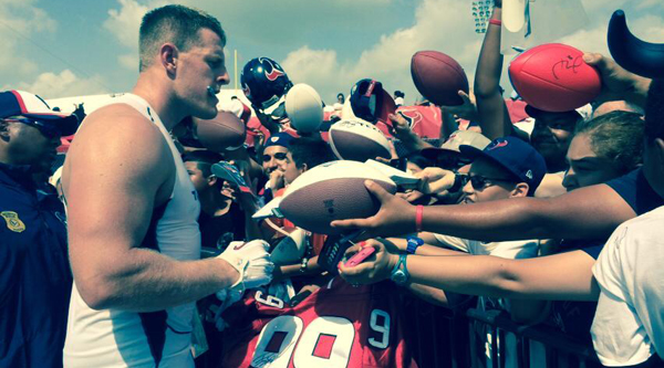 July 29: Texans training camp