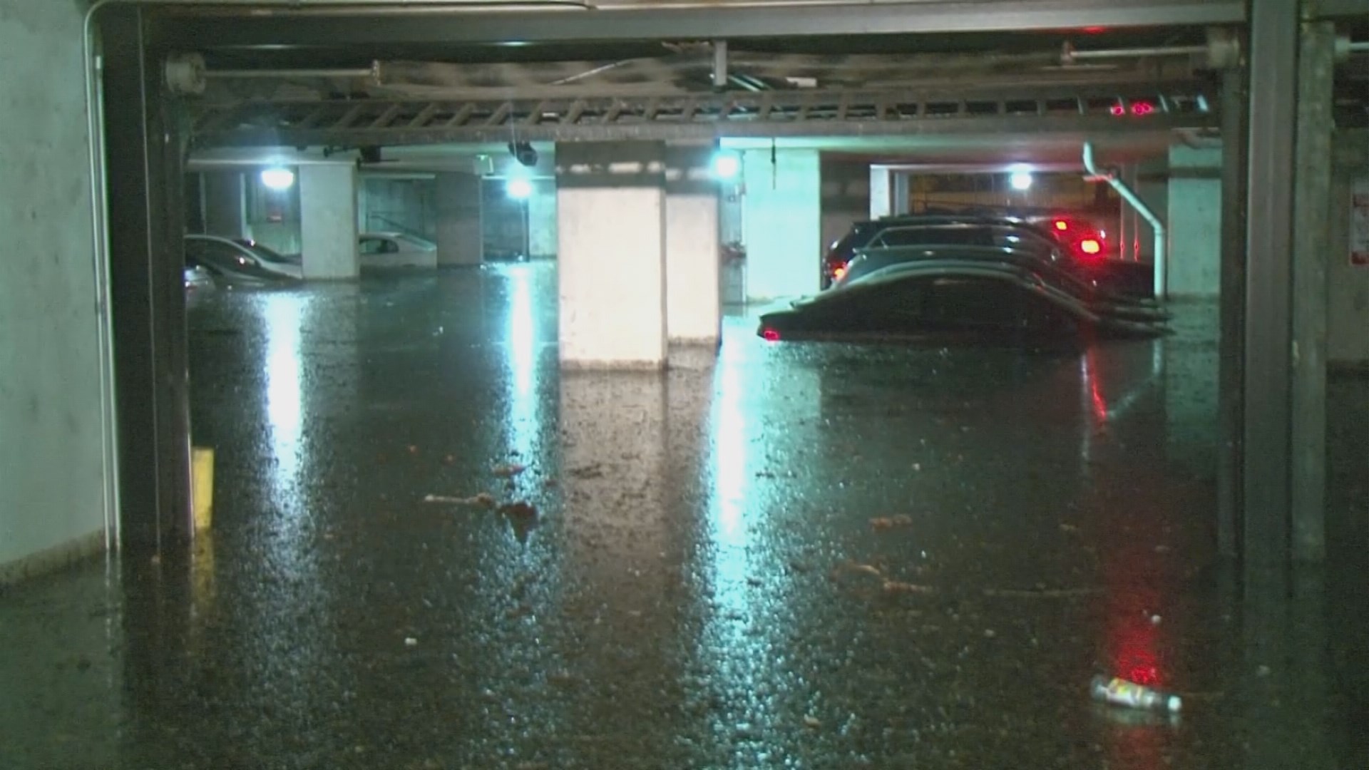 Flooding hits one midtown garage especially hard