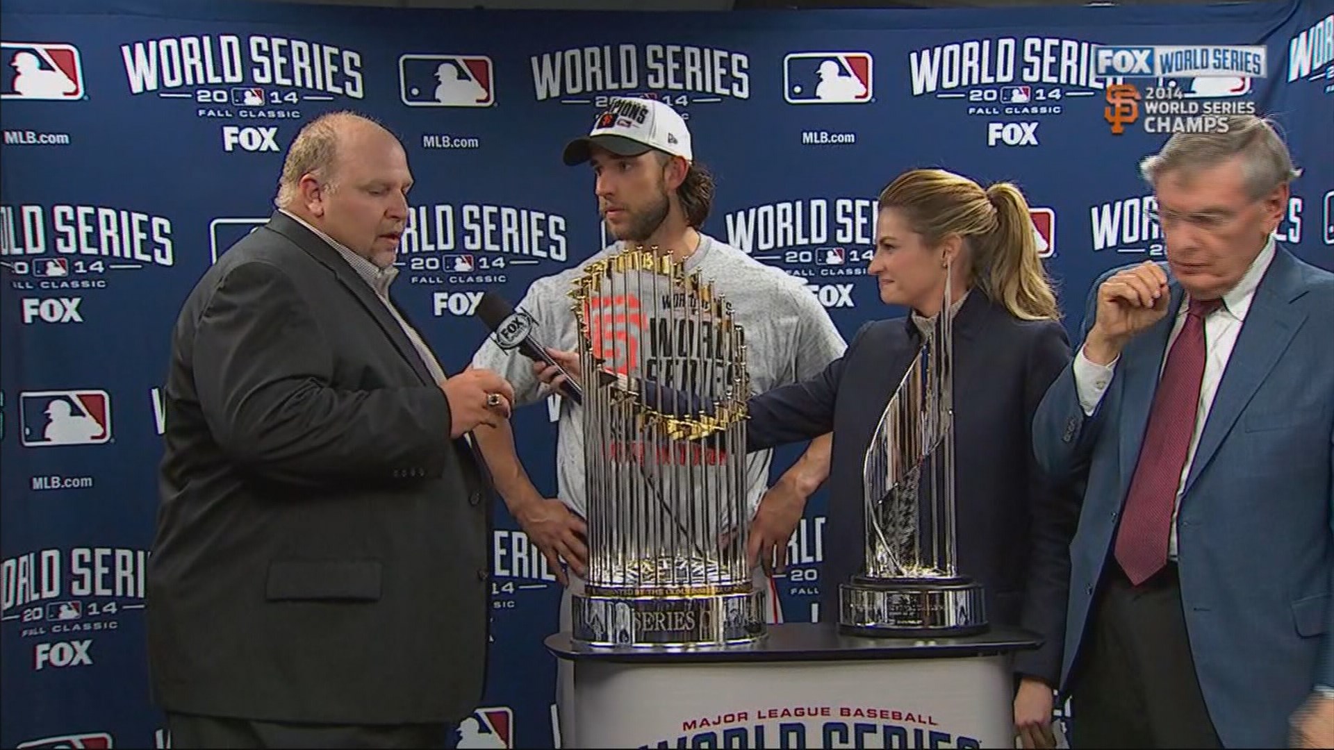 'Chevy guy' steals the show during World Series MVP ceremony