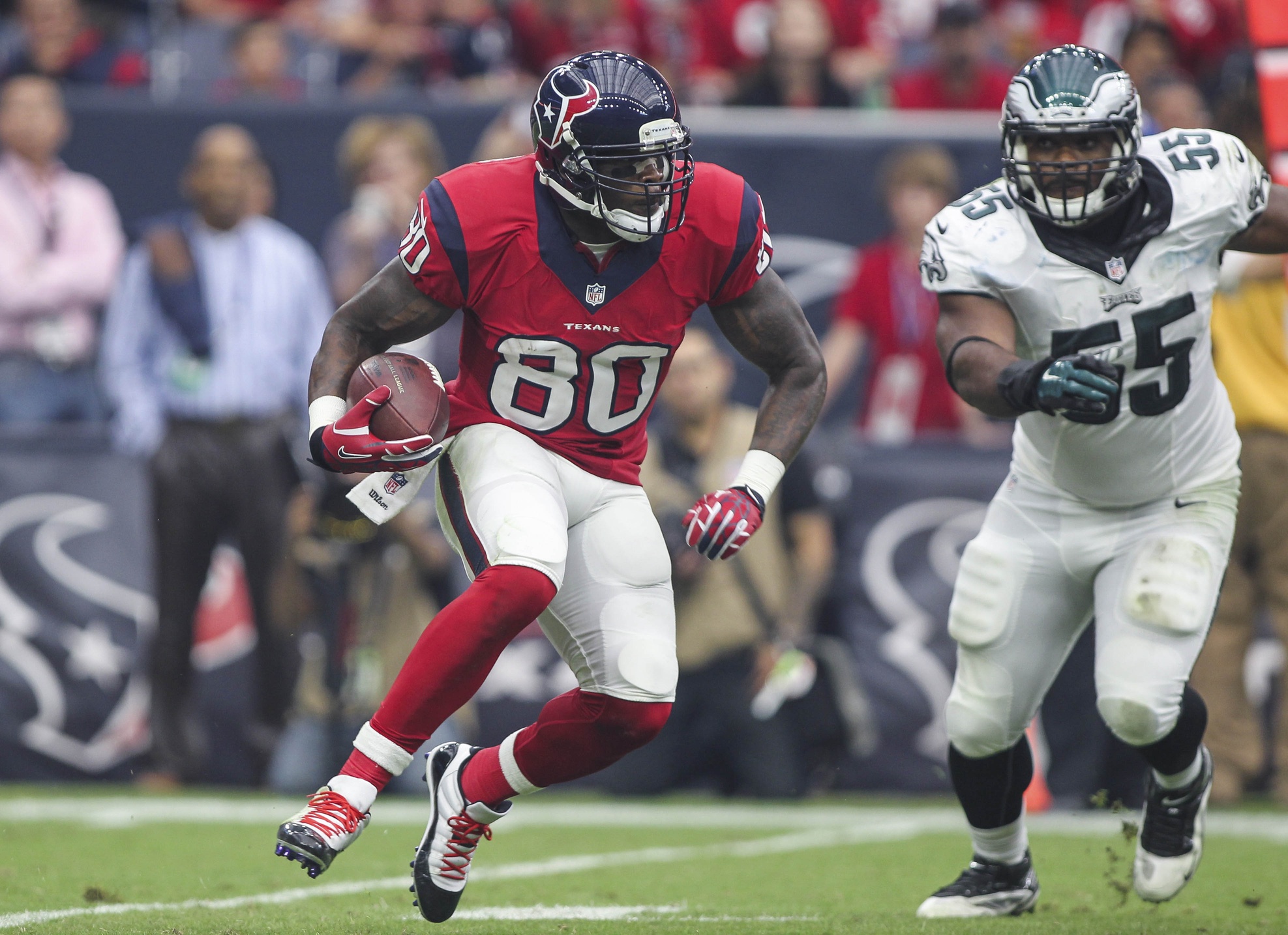 Andre Johnson's frustration with Texans growing