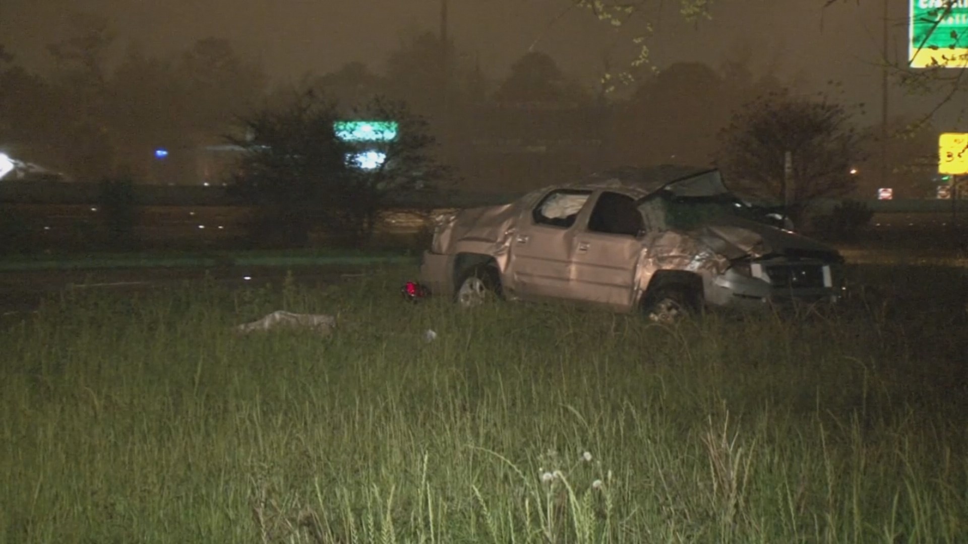 Driver Dies After Rollover Accident On Eastex Freeway | Khou.com