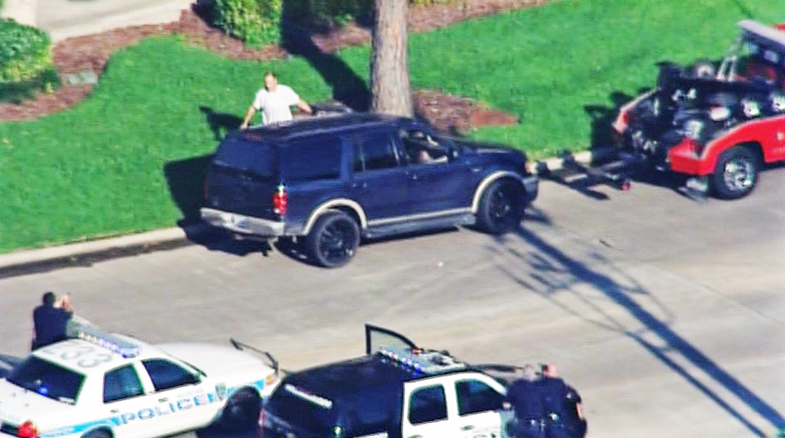 Chase suspect fatally shot after brief standoff with Houston police ...