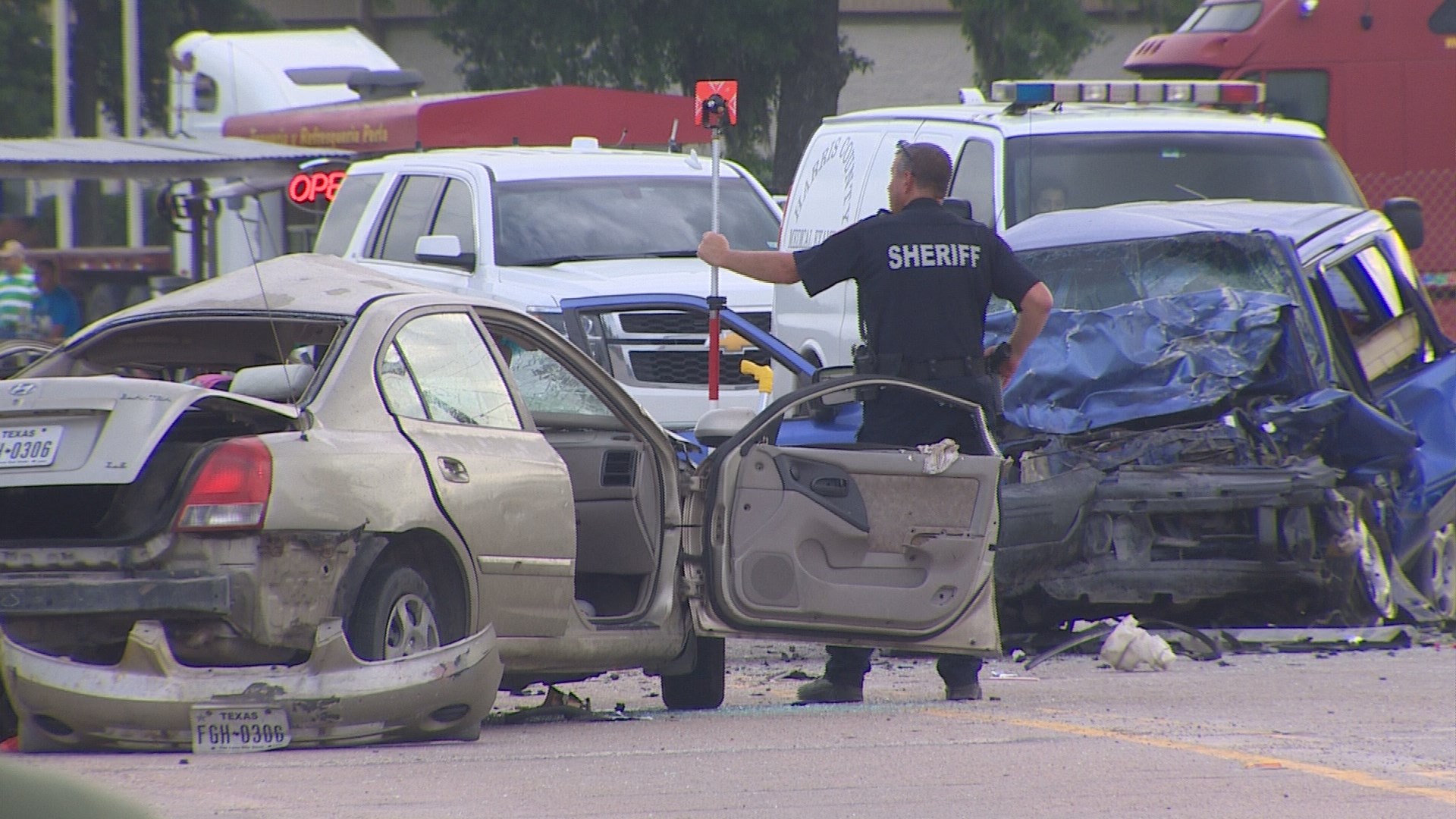 Woman chasing estranged husband dies in crash | khou.com
