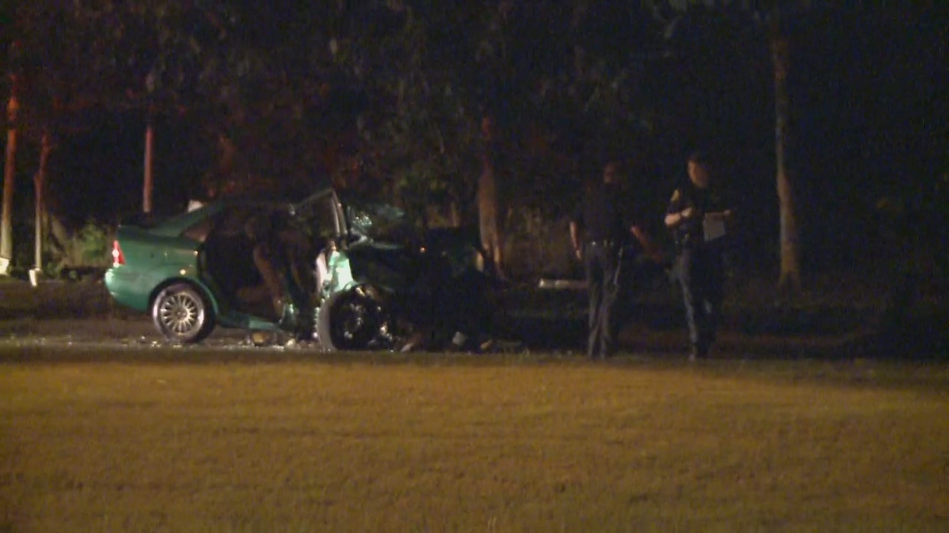 Woman killed when driver crashes into tree in SE Houston | khou.com