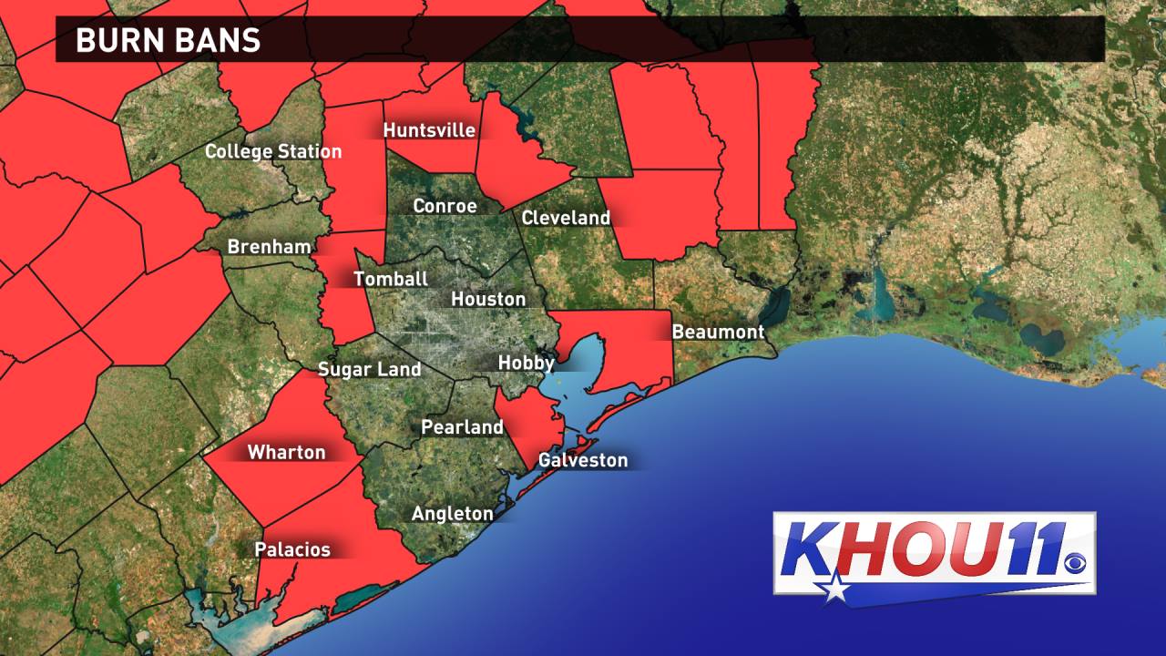 Burn ban issued for Wharton County