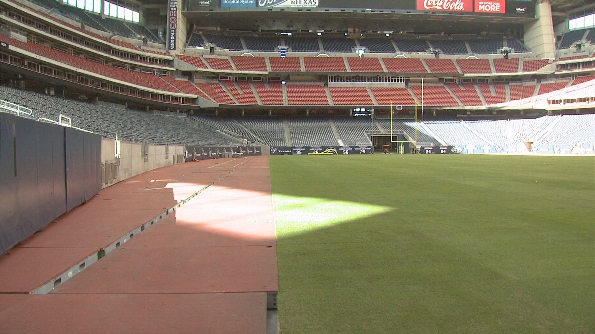 Texans ditching grass field for artificial surface at NRG