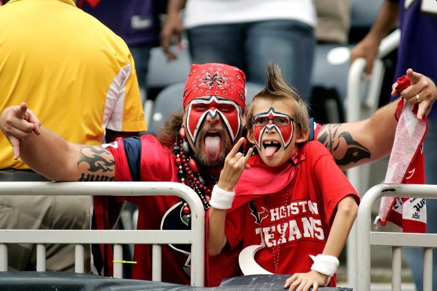 Ultimate Texans fan is also ultimate dad