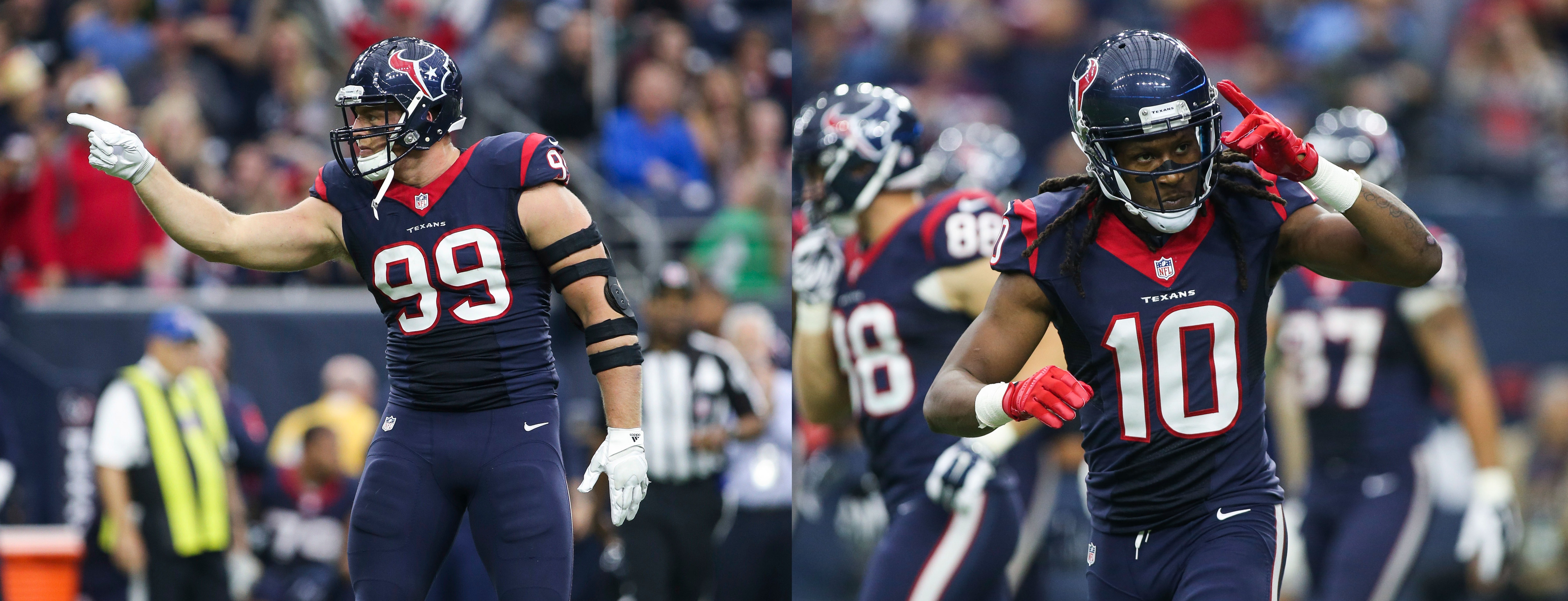 J.J. Watt, DeAndre Hopkins selected to NFL Pro Bowl