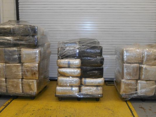 Pile of pot: CBP officers seize nearly two tons of marijuana | khou.com
