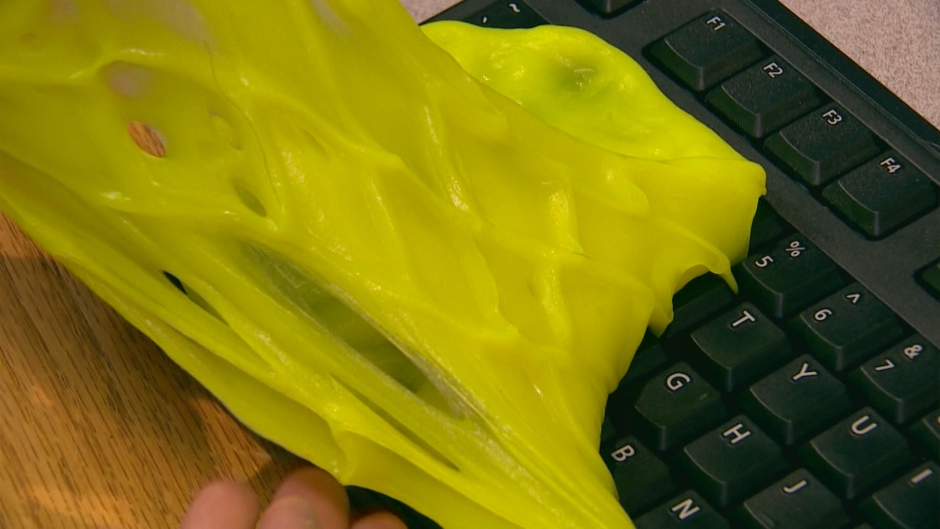 Try It Out Tuesday Cleaning your keyboard with goo