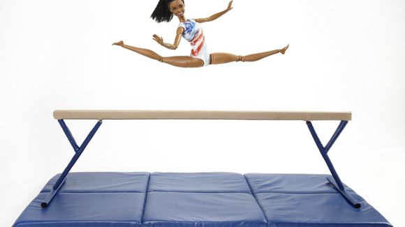 Gabby Douglas Gets A Superhero Gymnast Barbie Khou Com