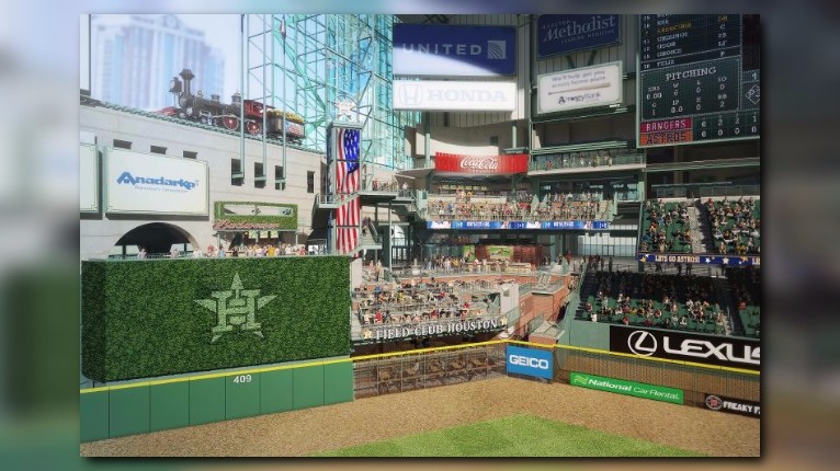 Astros unveil plans for new center-field area at Minute Maid Park