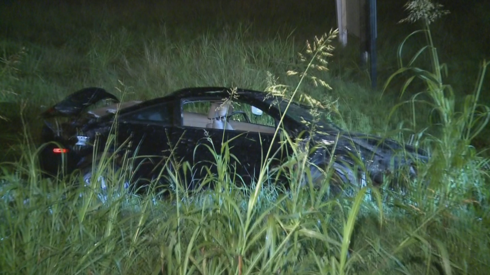 Teen's Arm Nearly Severed In Rollover Crash On Beltway 8 