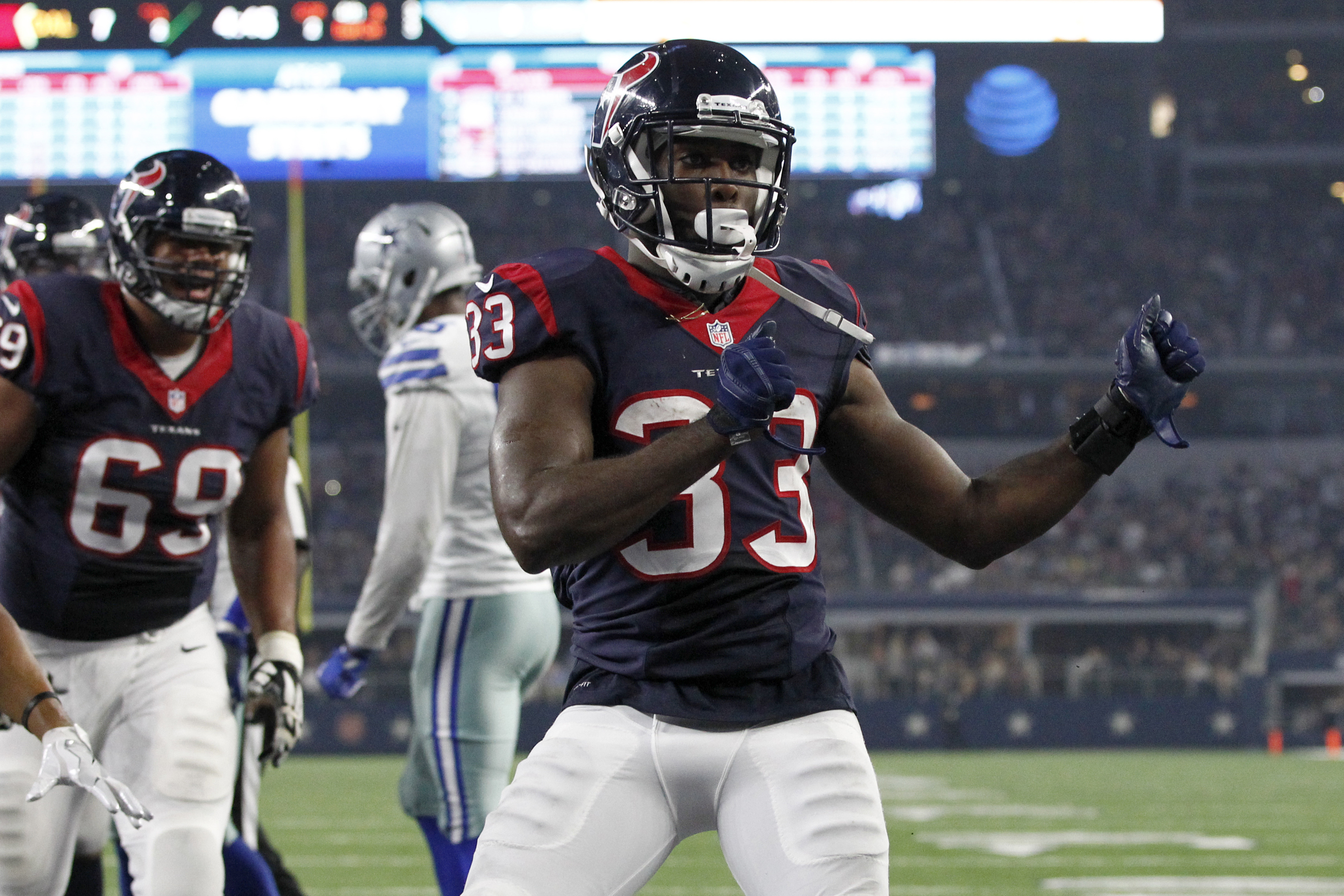 Houston Texans Vs. Dallas Cowboys in Arlington at AT&T Stadium