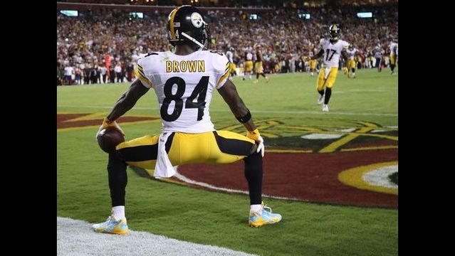 Steelers receiver Antonio Brown fined $9,115 for twerking