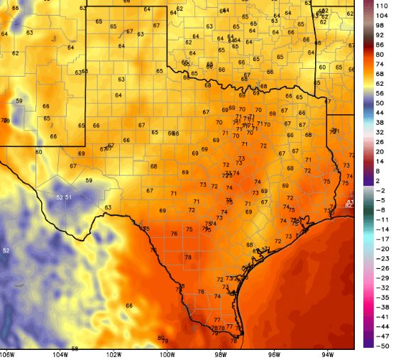 Season's first cold front heading for Houston