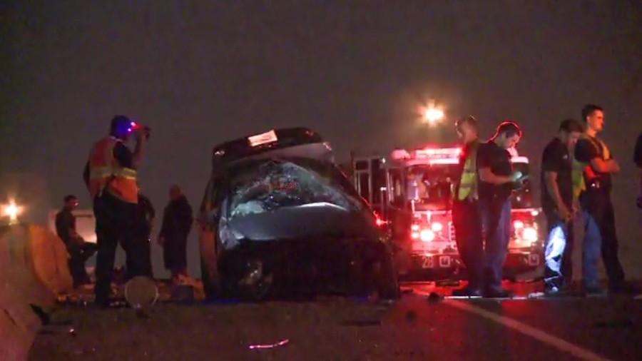 Body found on Highway 59 after fatal accident | khou.com