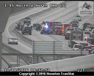 1 killed in crash on I-45 North | khou.com