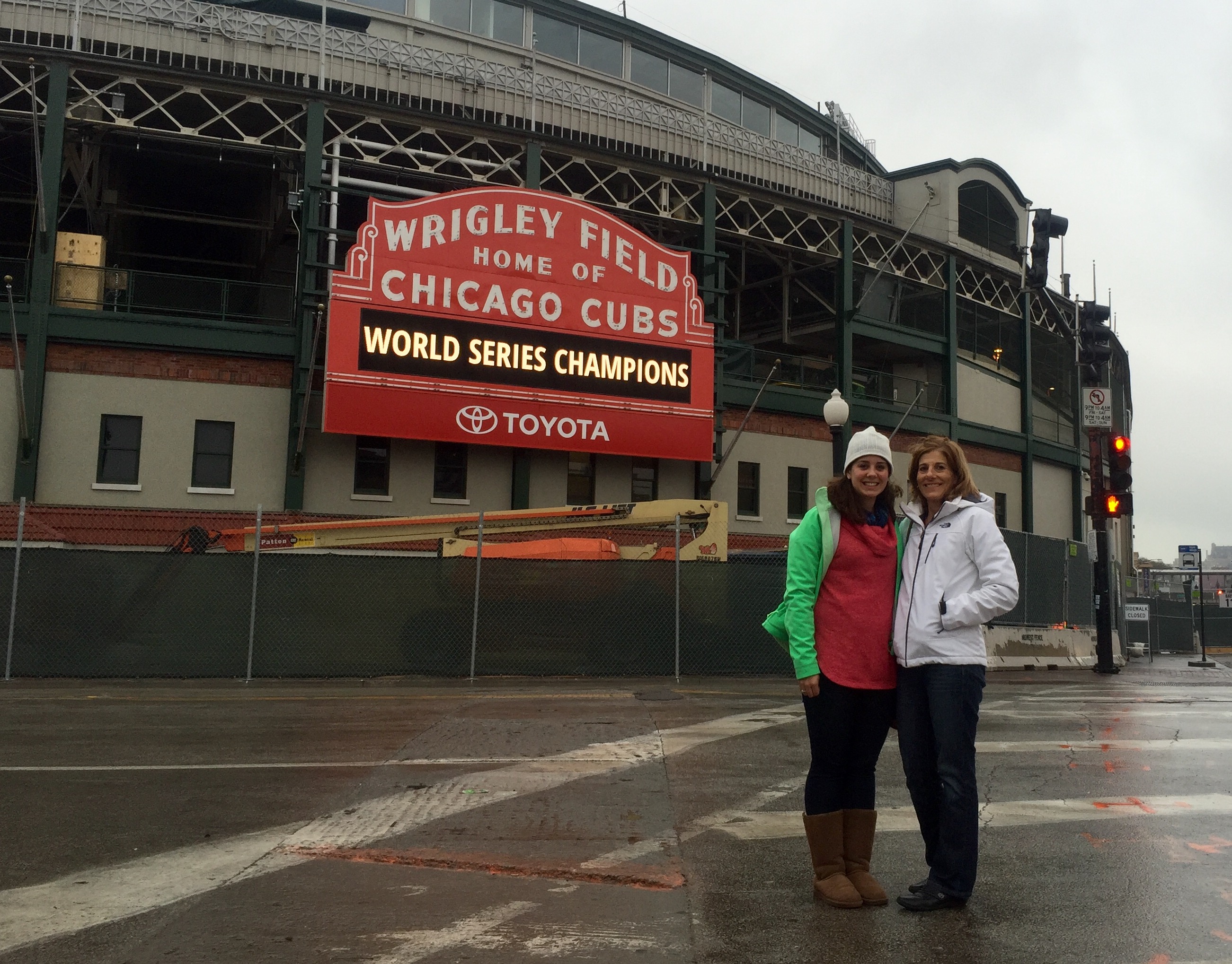 Authentic Street Signs 2016 World Series Champions Chicago Cubs