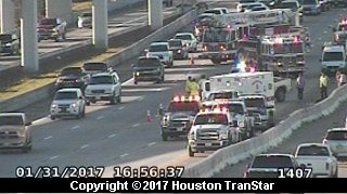 Katy ISD school bus crashes on Katy Freeway | khou.com