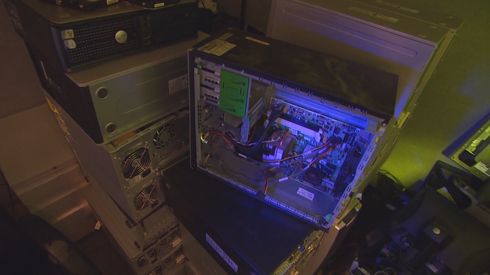 Used government computers bought at auction filled with personal