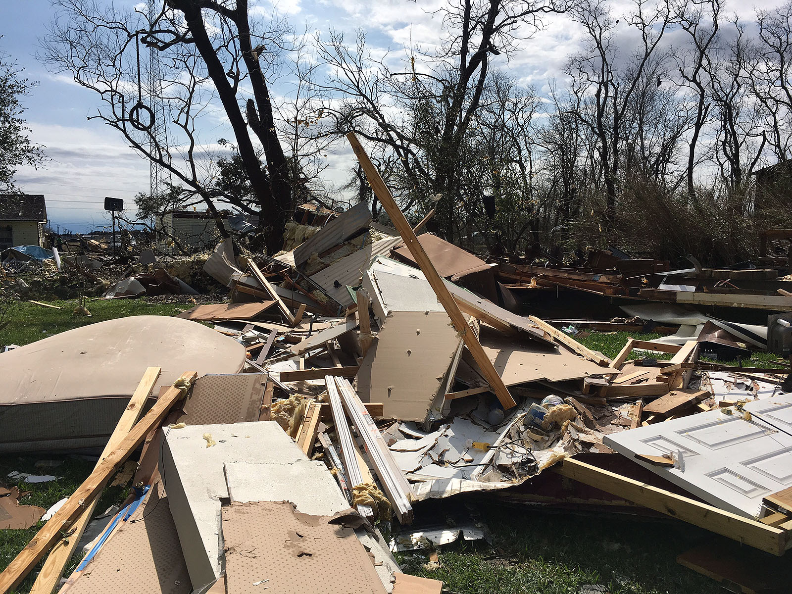 Photos Likely tornado damage in Van Vleck
