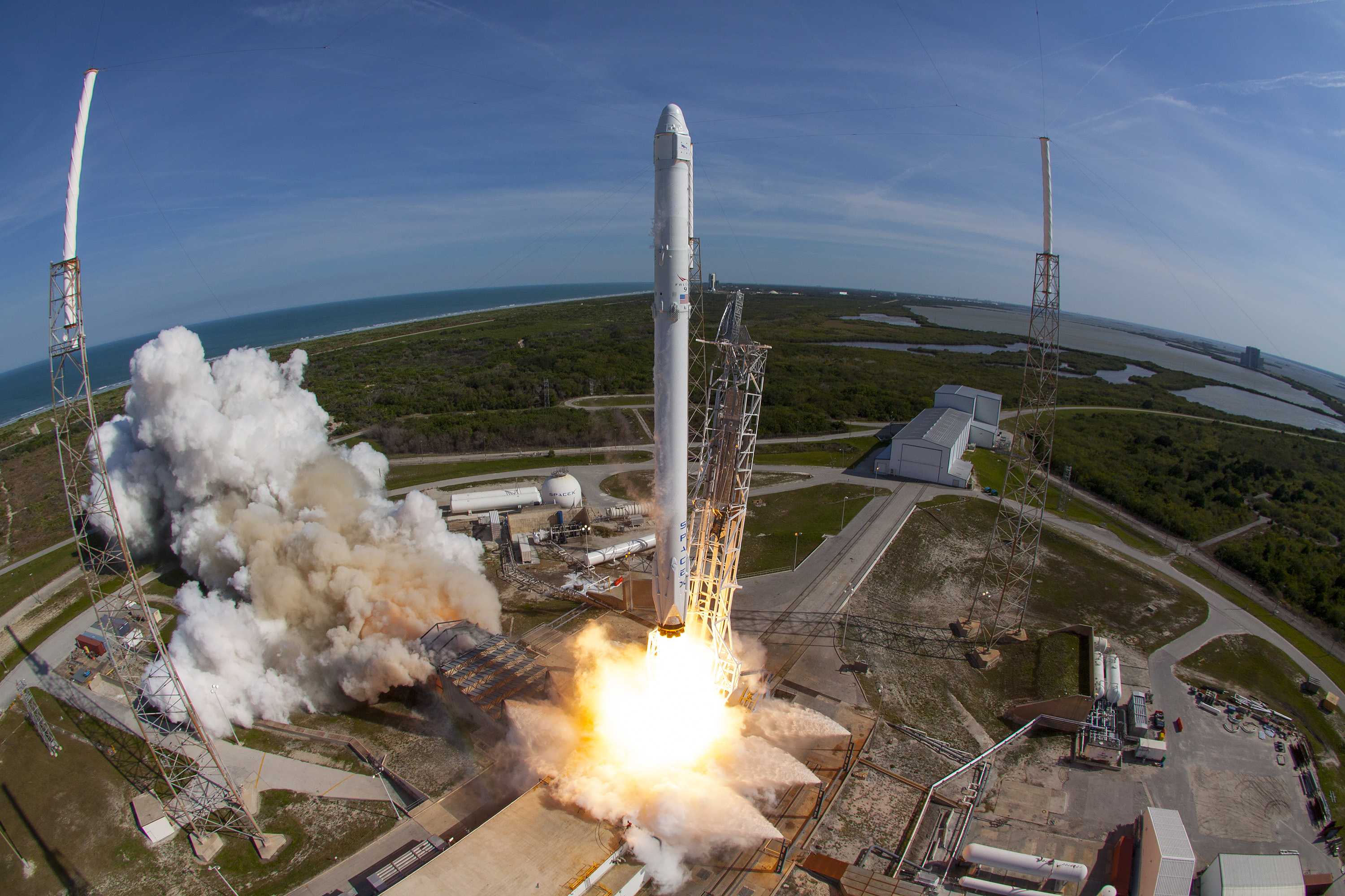 SpaceX set for historic Kennedy Space Center launch