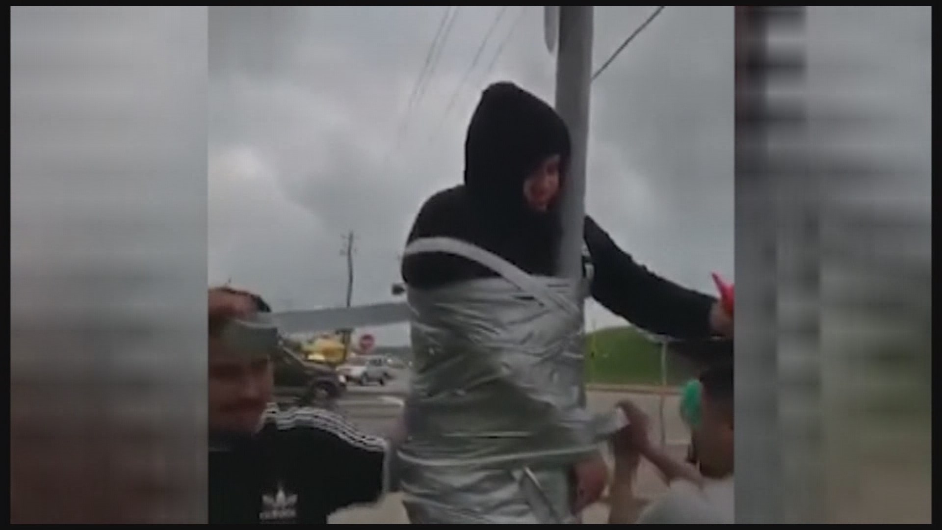 Houston men in ducttape stunt behind other pranks