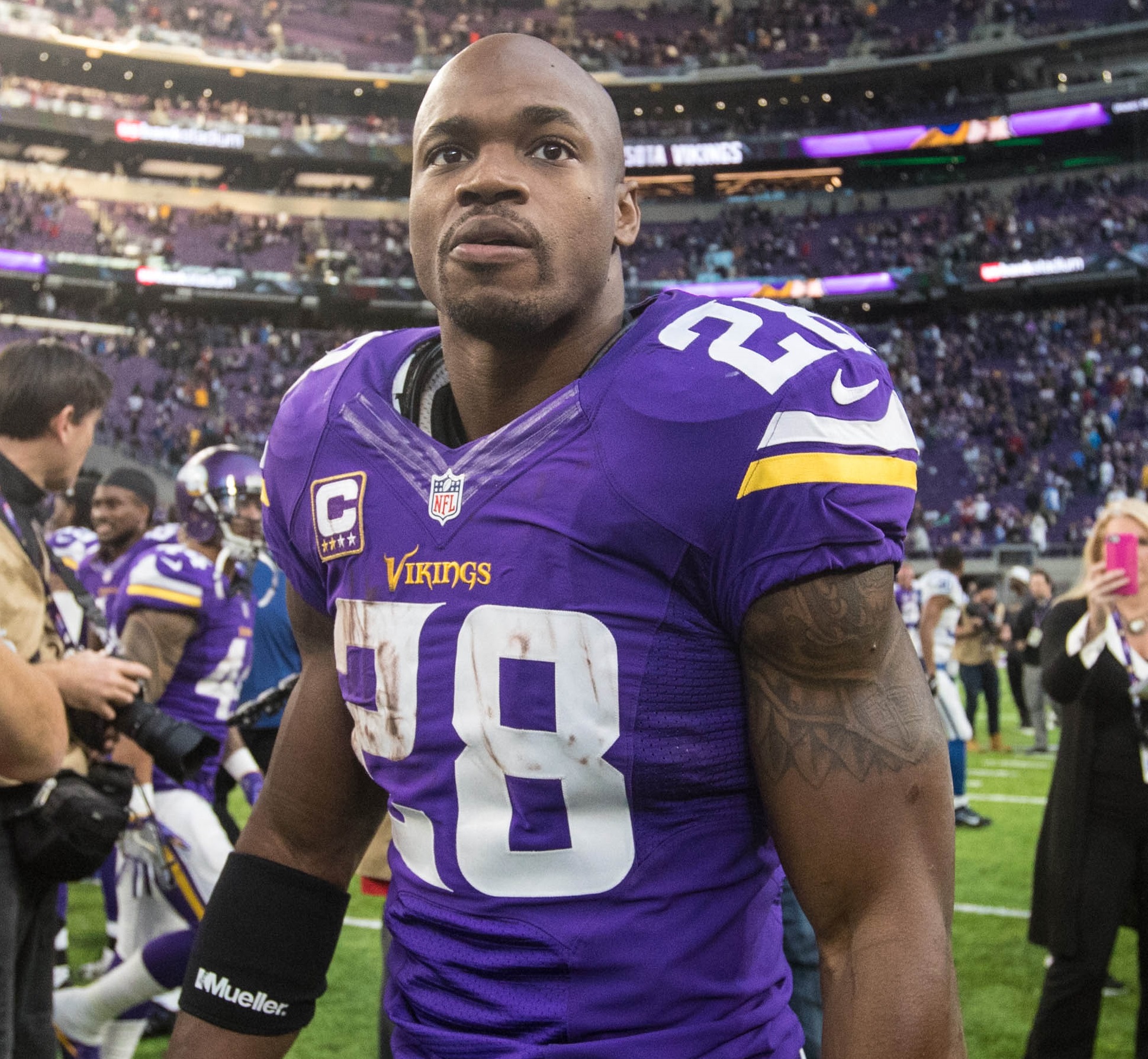 Adrian Peterson tells ESPN he will sign with Saints