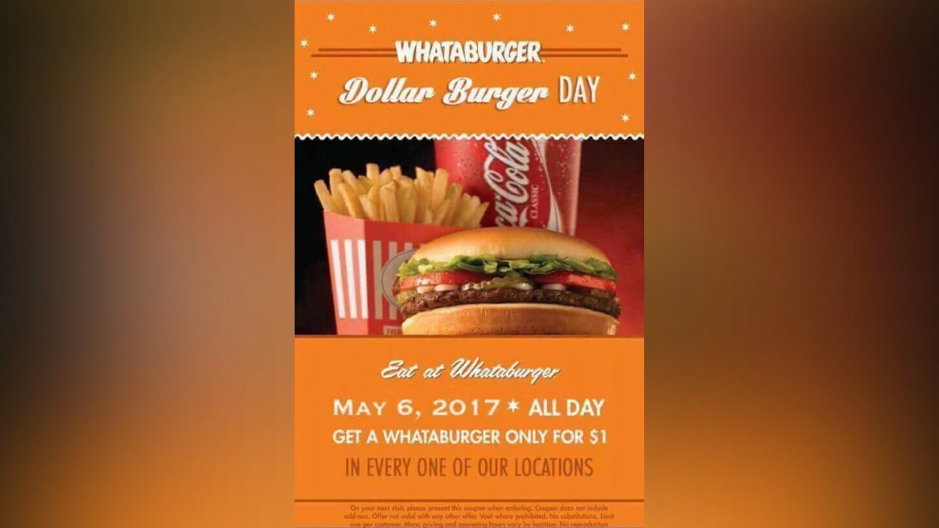 Verify: Is $1 Whataburger promotion real? | 0