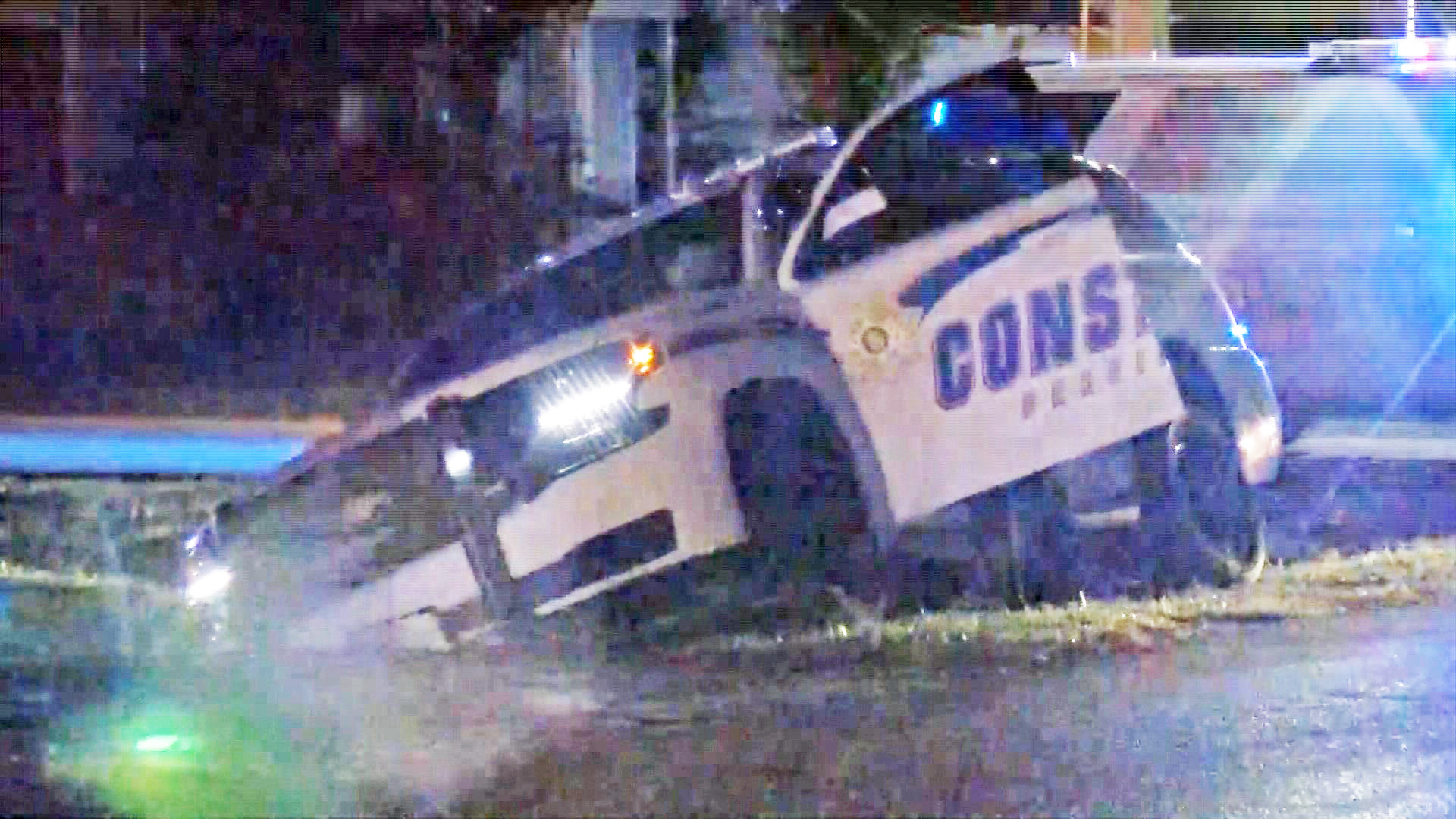HPD: Man arrested after stealing, crashing police SUV | khou.com