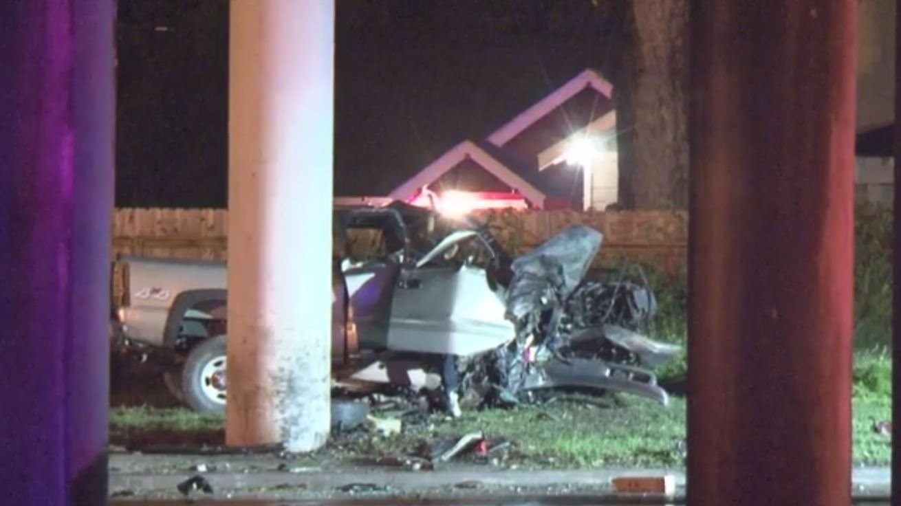 2 killed in fiery crash after police chase | khou.com