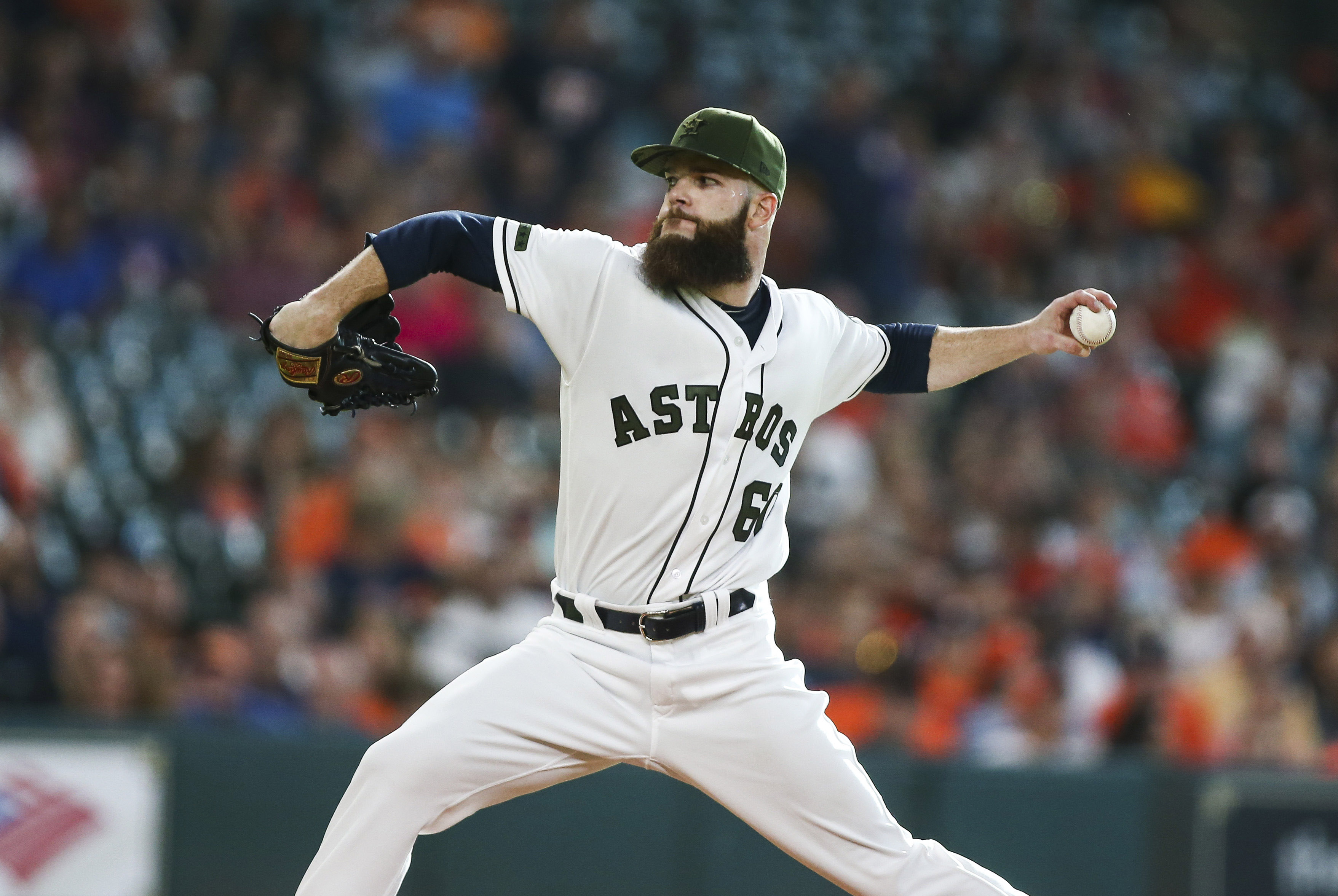 Astros set starting pitching rotation through Wednesday