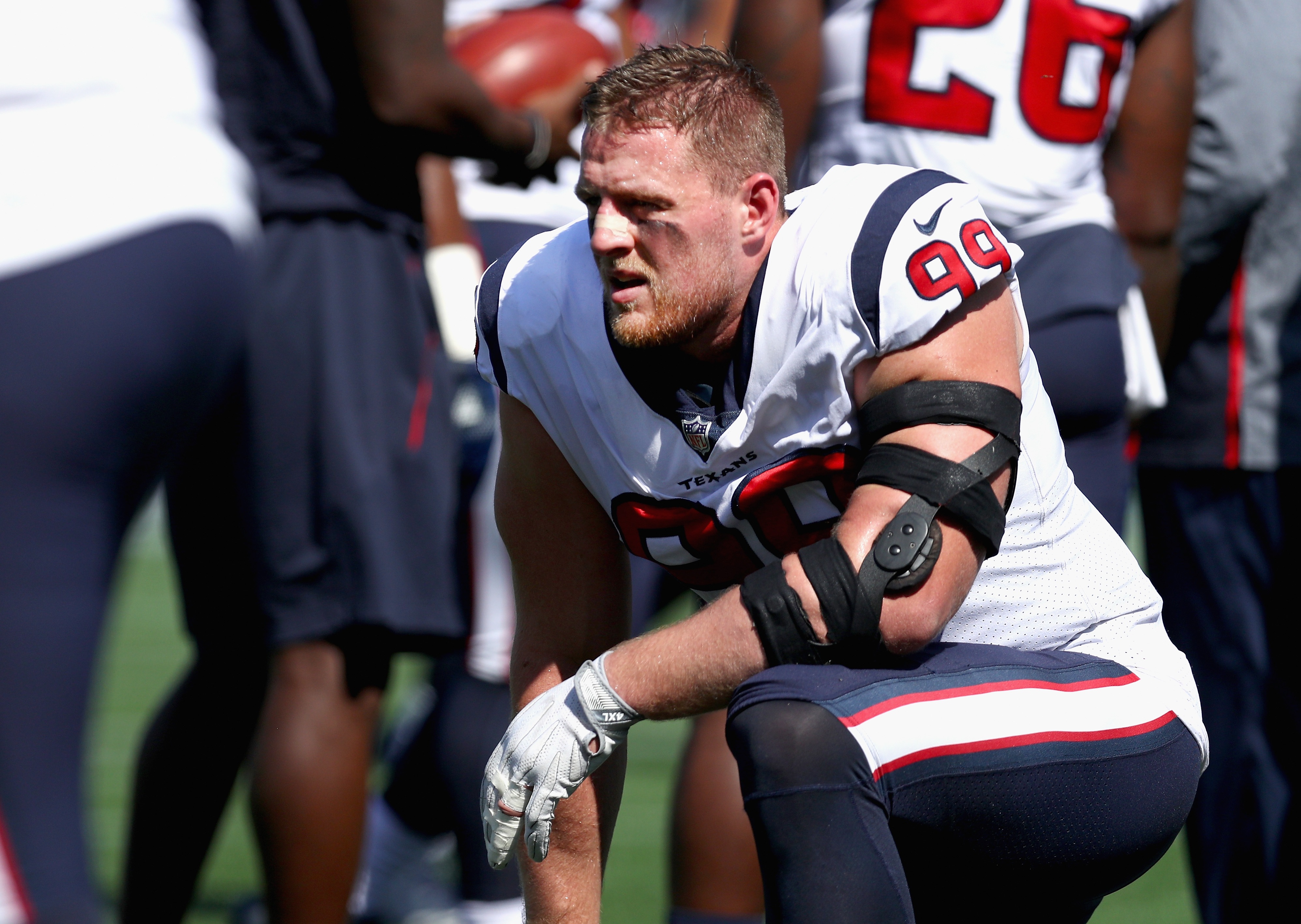 J.J. Watt topped PFF's defensive line rankings in Week 3