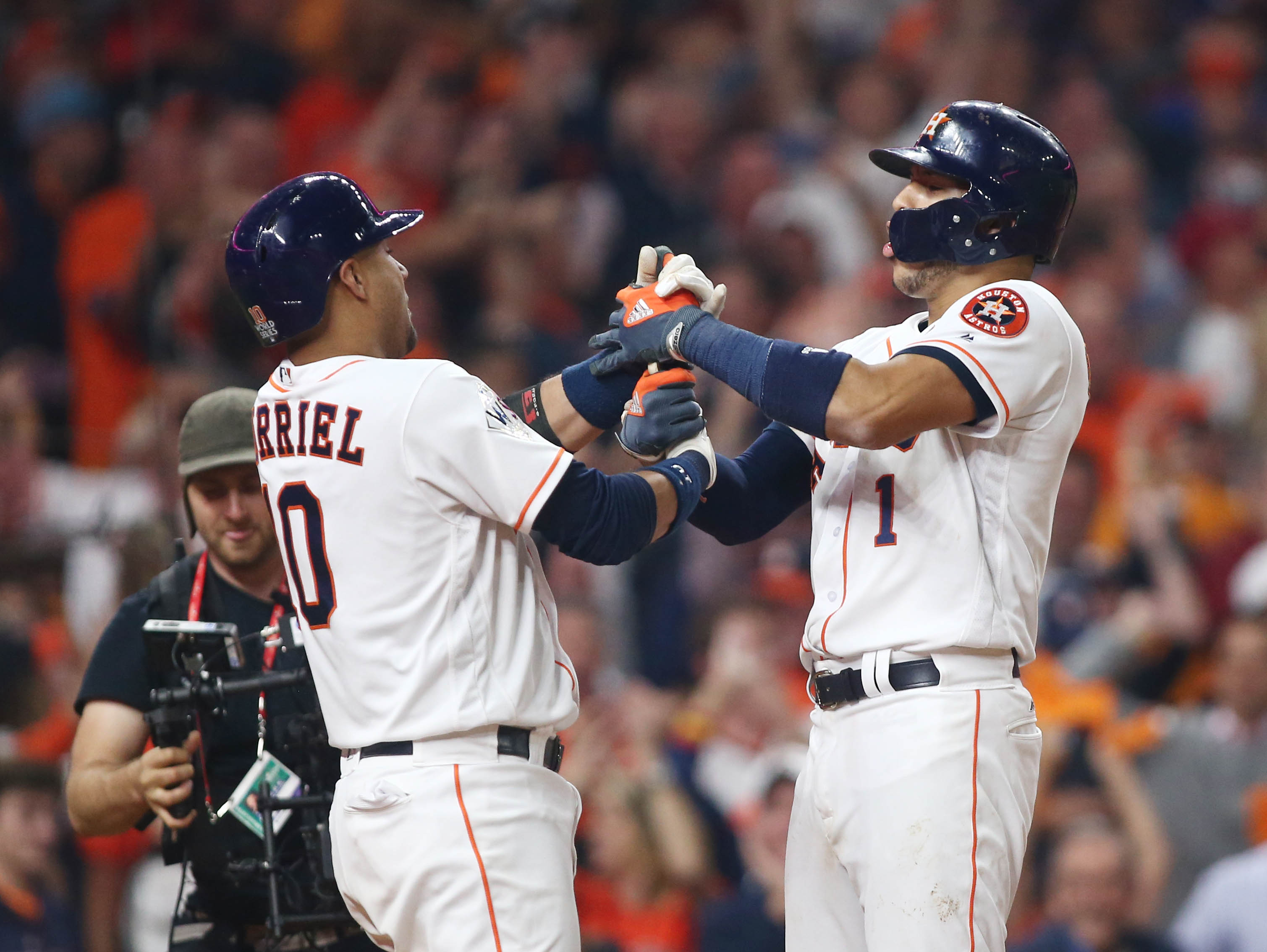 Photos: Astros look to take series lead vs. Dodgers in World Series Game 5