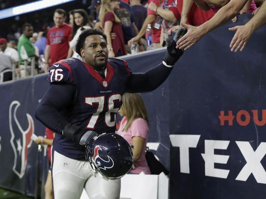 Seahawks trade for Houston left tackle Duane Brown, sending cornerback  Jeremy Lane to the Texans