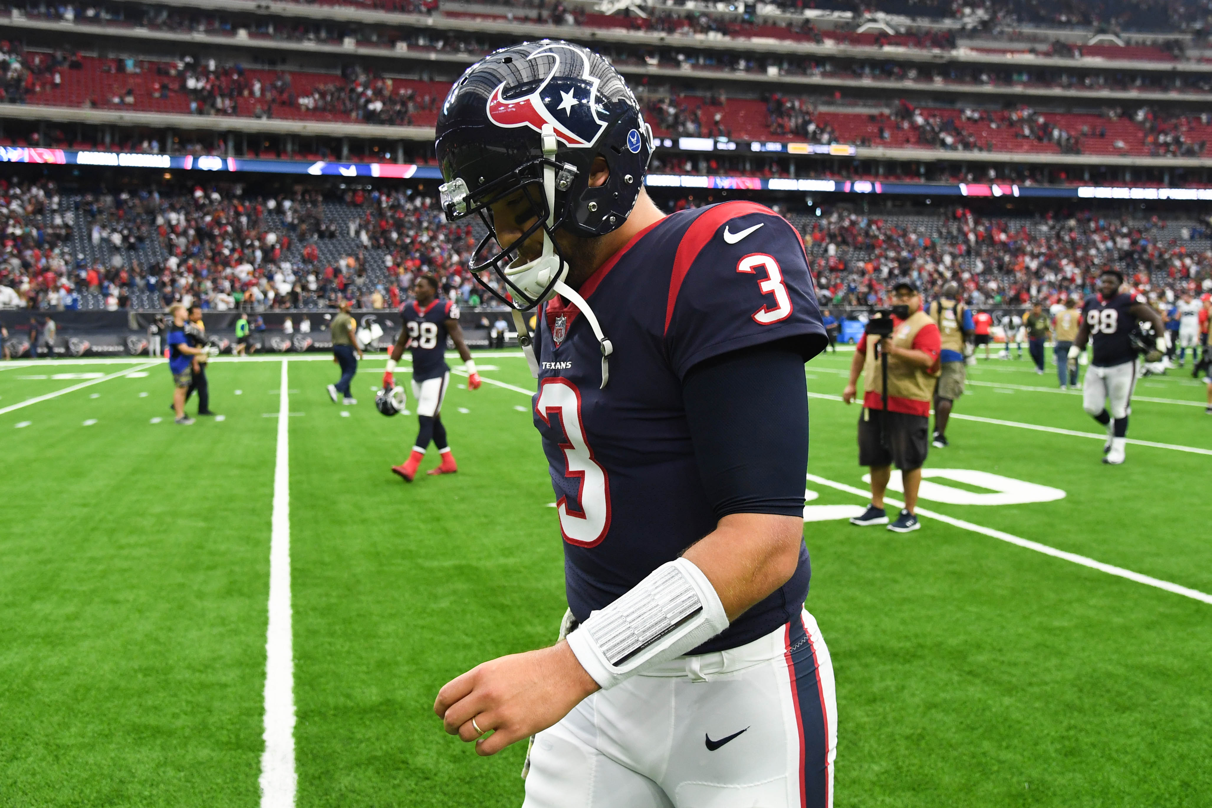 Colts vs. Texans: Colts showed up in Houston, but not many fans did