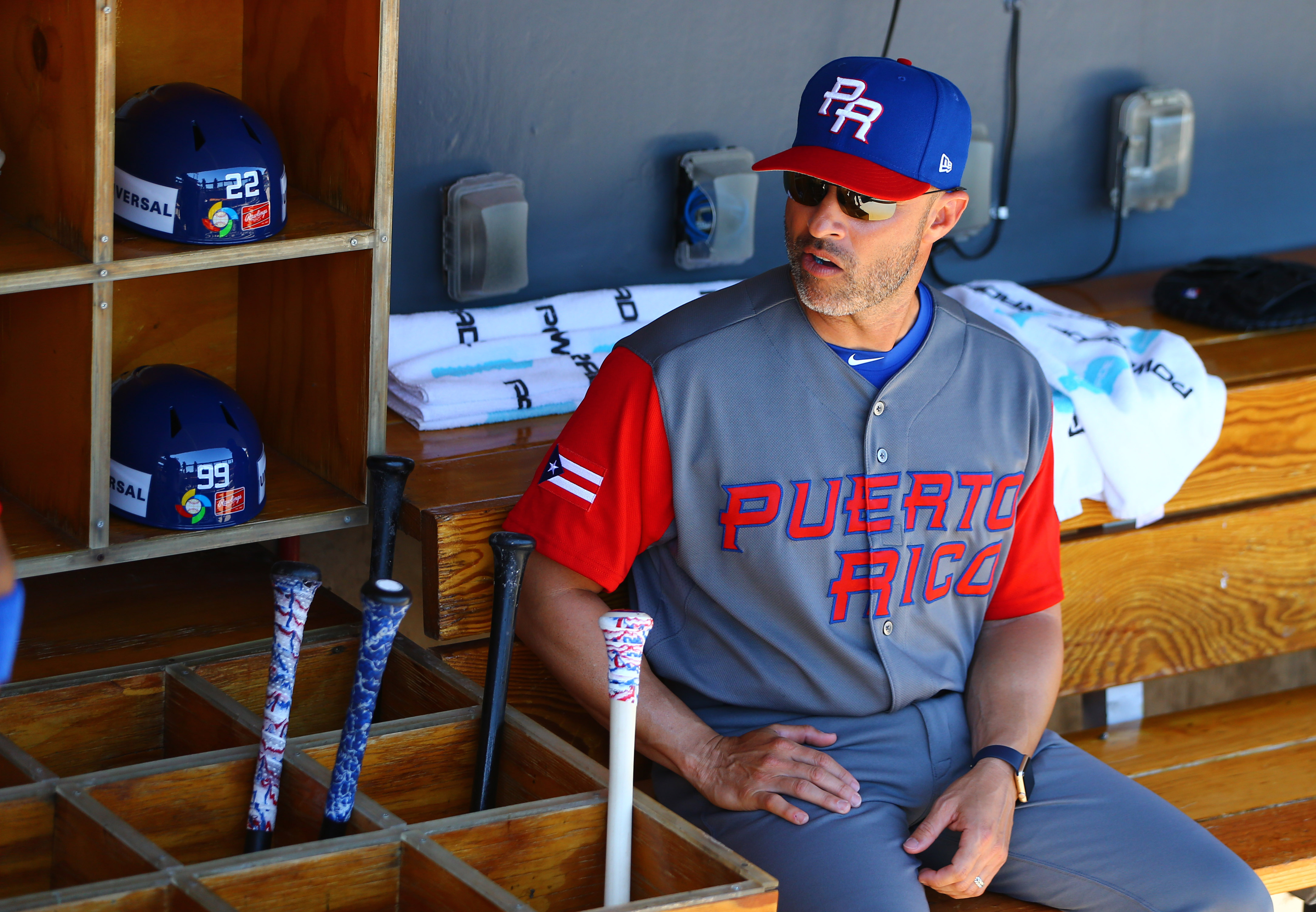 Baseball: World Baseball Classic Exhibion Game-Puerto Rico at Colorado  Rockies, Mark J Rebilas