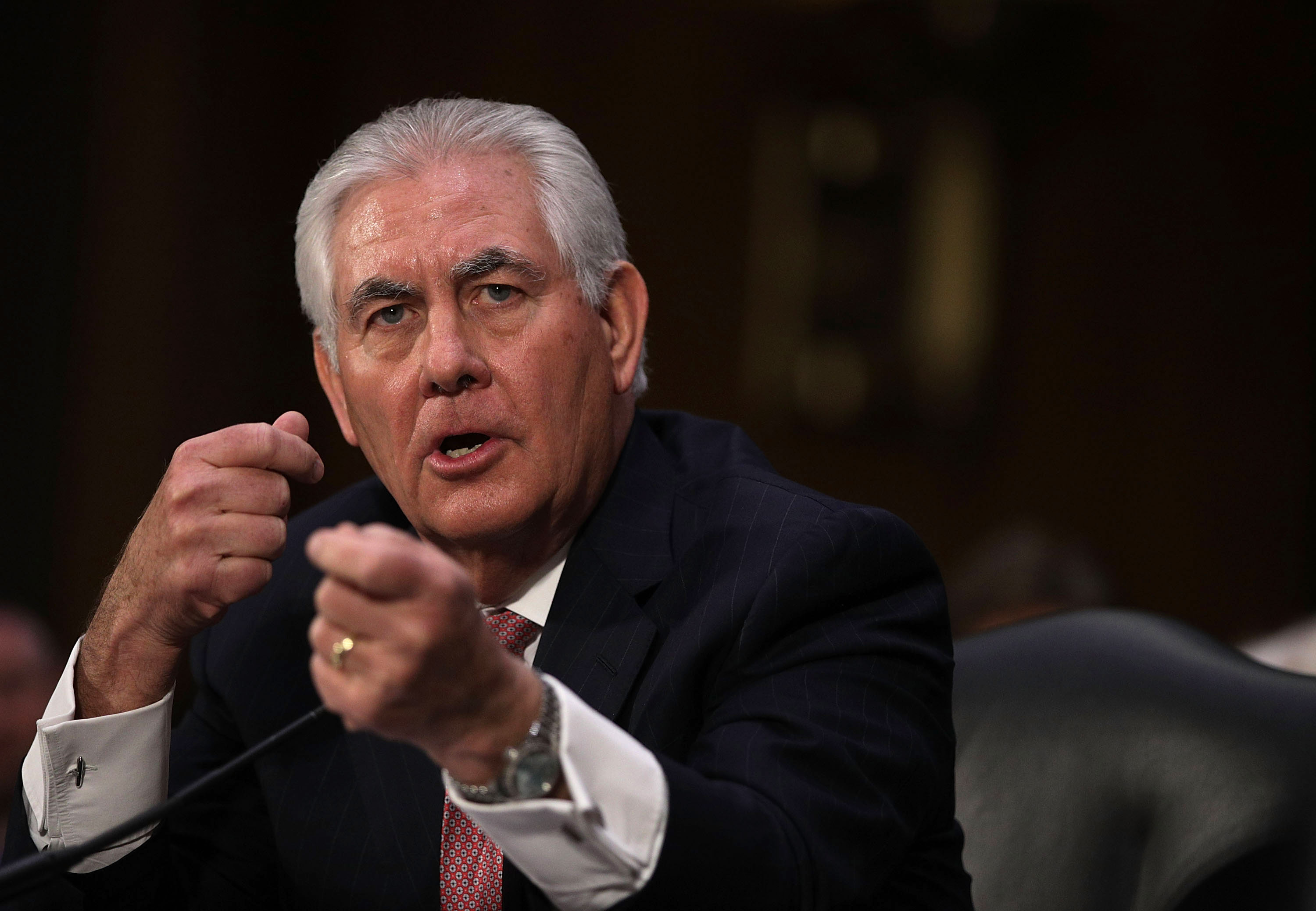 Report White House has plan to force out Rex Tillerson