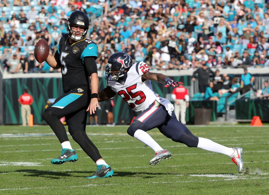 Jaguars crush Texans 45-7 to clinch playoff spot