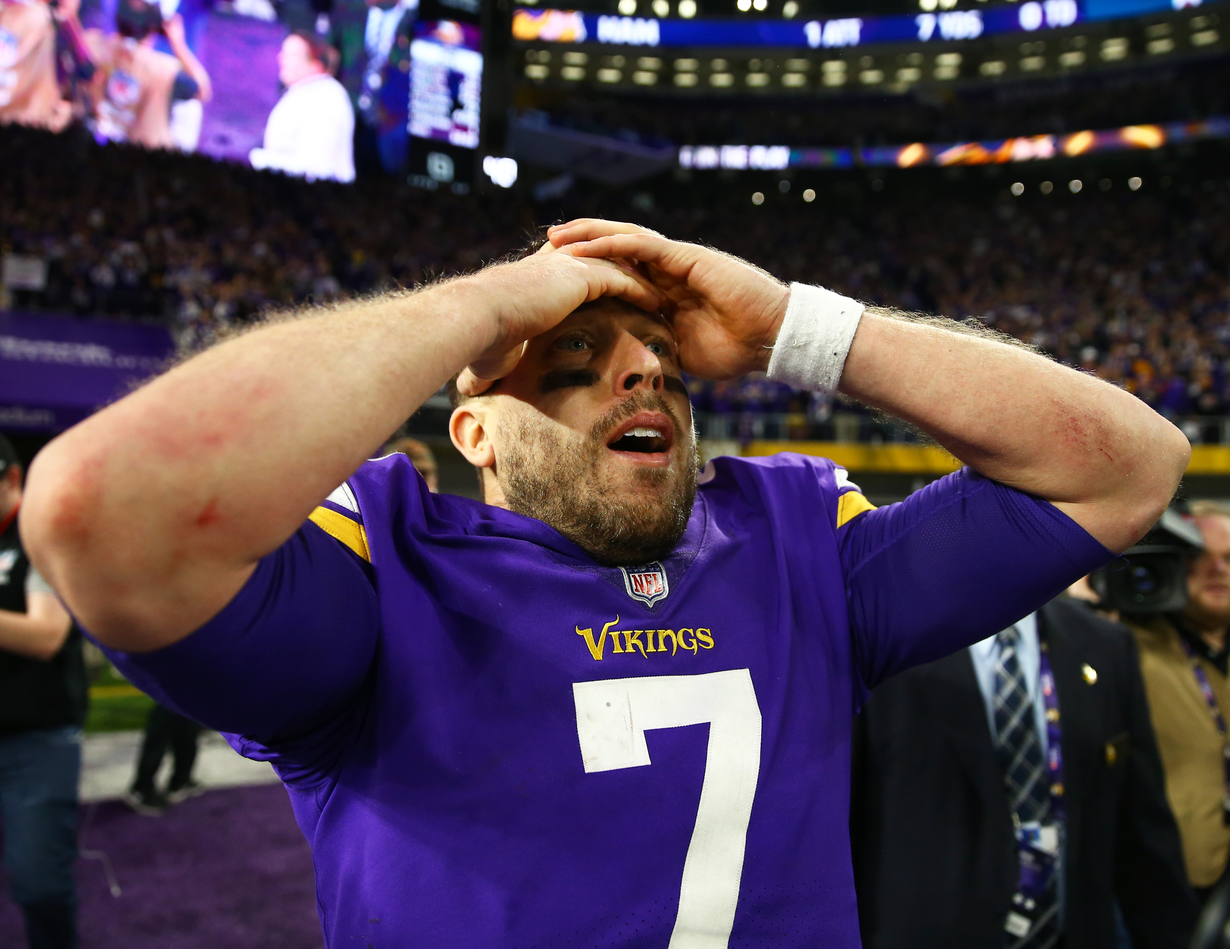 WATCH & LISTEN: Case Keenum's amazing walk-off TD pass to Diggs