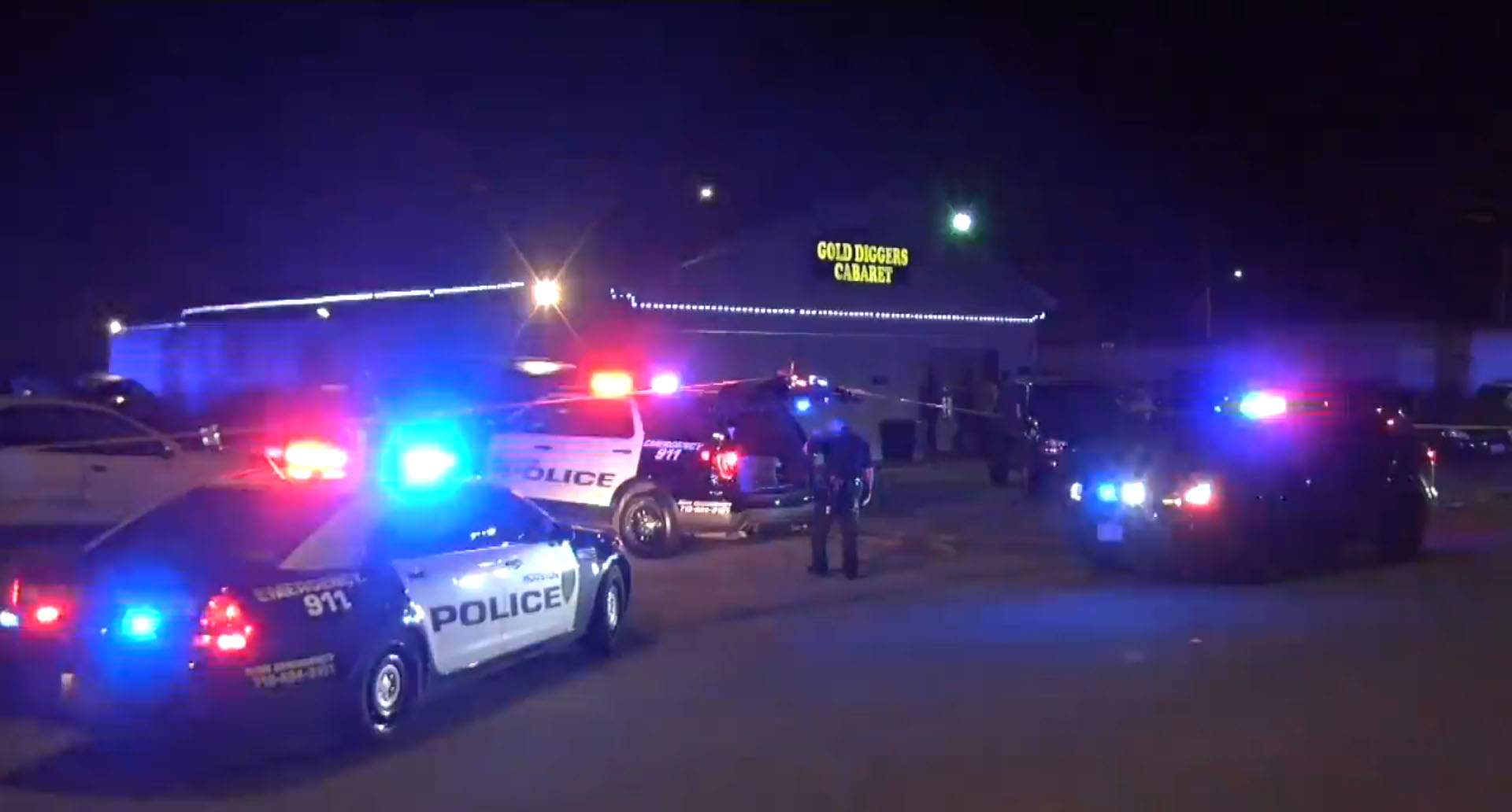 Two injured in drive-by shooting outside SW Houston club